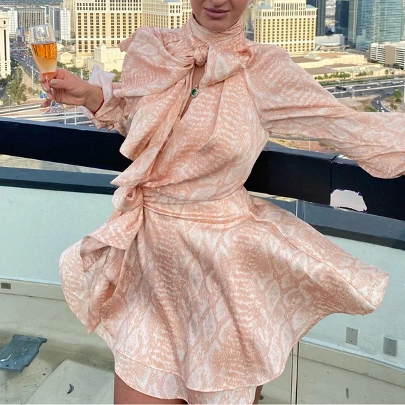 ACLER wrap around dress size S - Picture 3 of 3